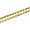 Hollow 10k Gold 1.5mm Franco Chain