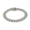 Polished 316L Stainless Steel 10mm Cuban Link Bracelet