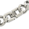 Polished 316L Stainless Steel 13mm Cuban Link Bracelet