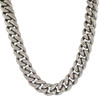 316L Stainless Steel 12mm Cuban Link Chain