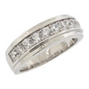 .925 Silver Wedding Style Band