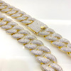 Gold Plated Brass XL Wide Cuban Chain