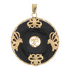 14k Gold Good Fortune Pendant