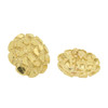10k Gold Large Round Nugget Earrings