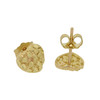 10k Gold Small Heart Nugget Earrings