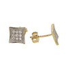 10k Gold Small Kite Style Earrings