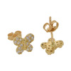 10k Gold Butterfly Earrings