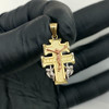 10k Gold Small Caravaca Cross Pendant