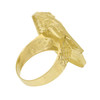 10k Gold Large King Tut Ring