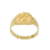 10k Gold Small Nugget Ring