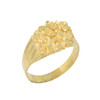 10k Gold Nugget Style Ring