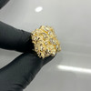 10k Gold Large Nugget Ring