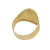 10k Gold Diamond Cut Horse Emblem Ring