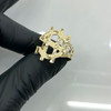 10k Gold Dollar Symbol Ring