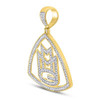 10k Gold Diamond Maybach Music Pendant