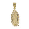 14k Gold Small Virgin Mary Pendant