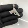 .925 Silver Pistol Pendant