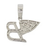 .925 Silver Winged Flying B Pendant