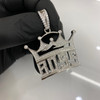 .925 Silver Boss Crown Pendant