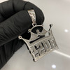 .925 Silver Boss Crown Pendant