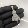 .925 Silver Gangsta Virgin Mary Pendant