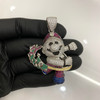 .925 Silver Mario Character Pendant