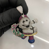 .925 Silver Mario Character Pendant