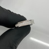 .925 Silver Pave 2 Row Band