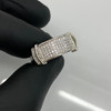 .925 Silver Modern Pave Iced Band