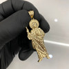 10k Gold Yellow Saint Jude  Pendant