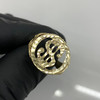 10k Gold Cut Out Dollar Sign Ring