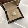 10k Gold XL Pave Style Engagement Ring