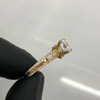 10k Gold European Shank Solitaire Engagement Ring