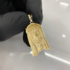 10k Gold Jesus Pendant