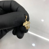 10k Gold Micro Medusa Pendant