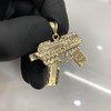 10k Gold SMG Pendant