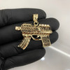 10k Gold SMG Pendant