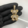 10k Gold Stuffed Teddy Bear Pendant