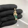 10k Gold Small Iced Saint Jude Pendant