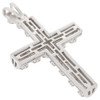 .925 Silver Cluster Cross Pendant