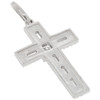 .925 Silver Hip Hop Princess Cross Pendant