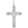 .925 Silver Princess Cross Pendant