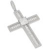 .925 Silver Princess Cross Pendant