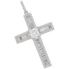 .925 Silver Princess Cross Pendant