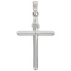 .925 Silver Plain Cross Pendant