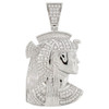 .925 Silver Egyptian Queen Cleopatra Pendant