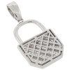 .925 Silver Padlock Pendant