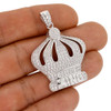 .925 Silver Crown King Pendant