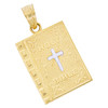 14k Gold Holy Bible Pendant