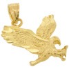 14k Gold Micro Flying Eagle Pendant